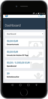 Donation-Tracker: Preview 3 - Android App